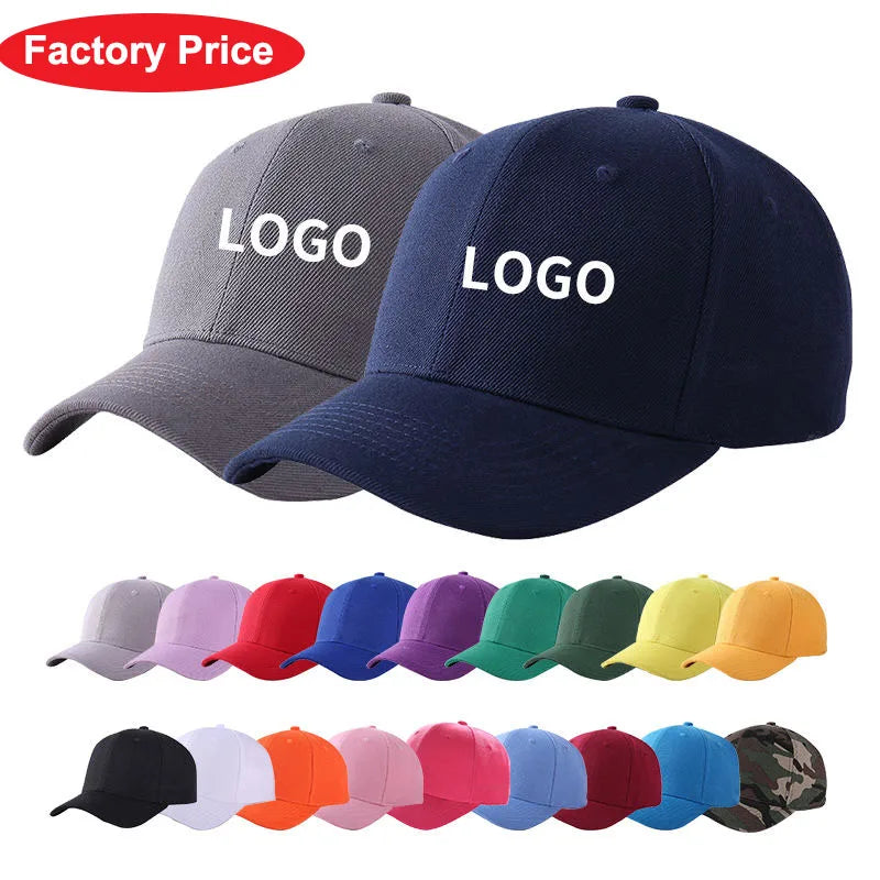 Factory Customized Sports Cap Sweat Wicking Cotton 6 Panel Soft Top Baseball Cap Dad Hats