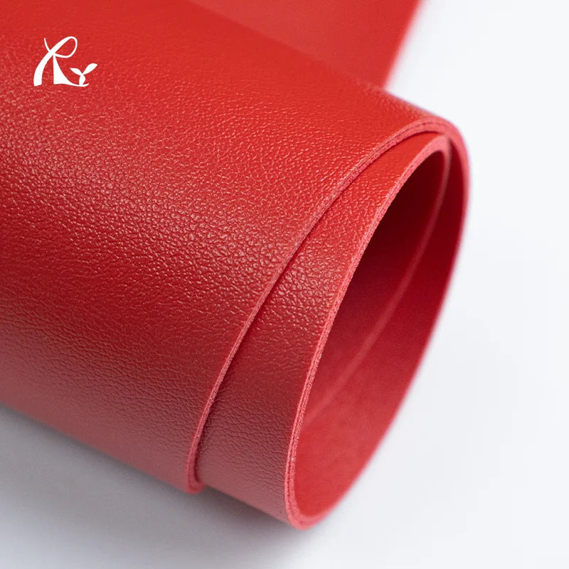 Spot Wholesale 1.7mm Thick Double-sided Nappa Leather PVC Waterproof Upholstery Furniture Sofa Dining Table Mat/Luggage/Bags