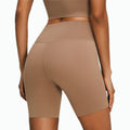 New Nylon Fitness Shorts Tight Yoga Wear High Waisted Hip Quick Dry Sweatpants Women's Shorts Women's Clothing