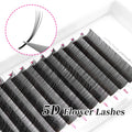 Abonnie 0.03 0.05 0.07 010mm Wispy Wet Eyelash Extensions 5D Flower Lash Extensions