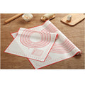 40x60cm Silicone Baking Mat with Measurements 0.4mm Thick Eco-Friendly & Disposable Oven & Dishwasher Safe