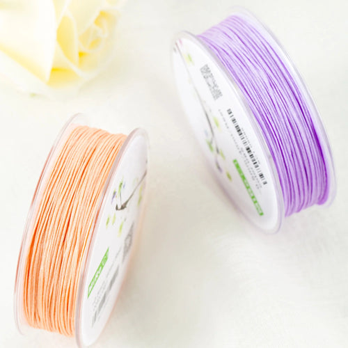 0.5&0.9mm Jade Thread Nylon Cord Jewelry Accessories Bracelet and Necklace Material 120 Colors