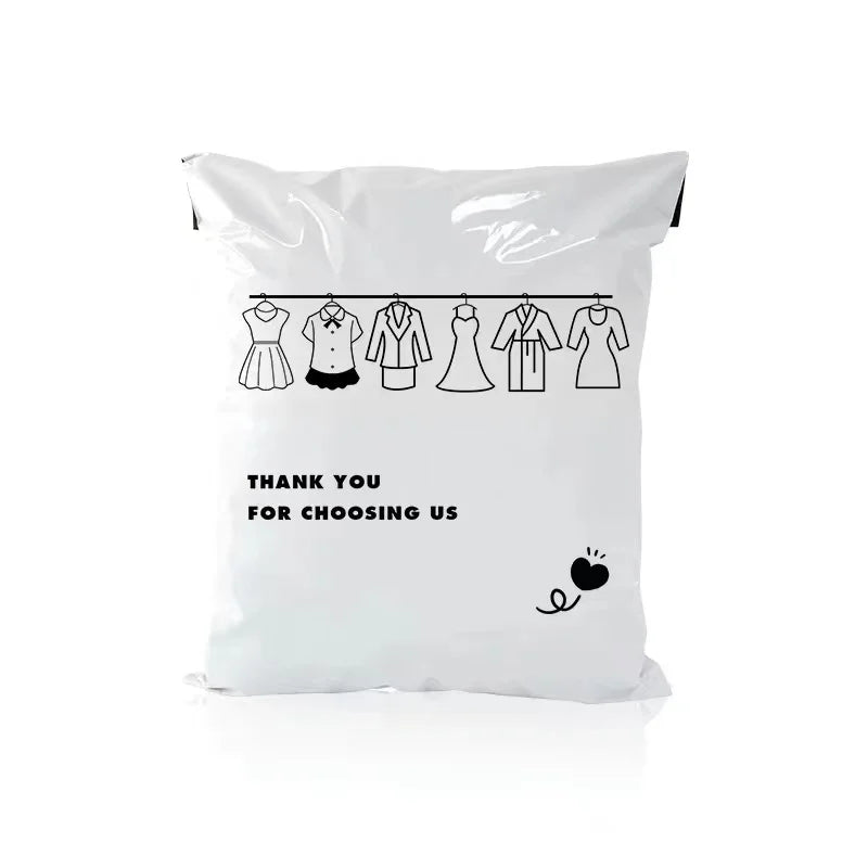 Poly Mailer Bags Plastic Poly Bags Shipping Bags Wholesale Cheap High Quality Courier White Strong Adhesive Shoes & Clothing
