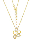QX Custom Minimalist 925 Sterling Silver 18K Gold Plated Oval Circle Pendant Fine Jewelry Zircon Women Necklaces