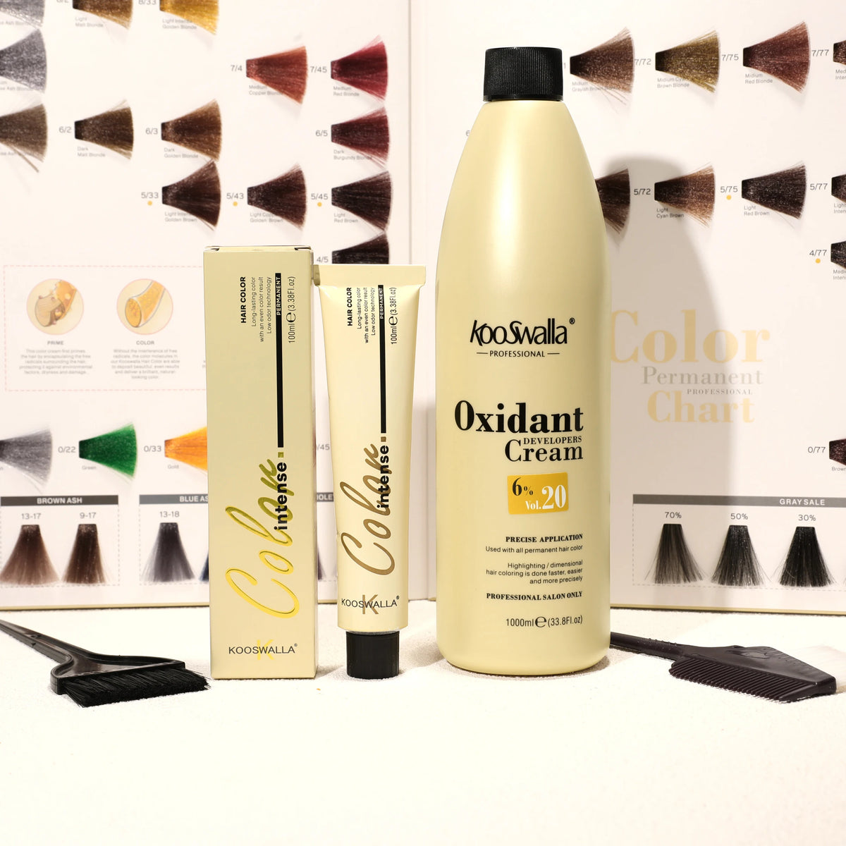Wholesale 100ml Professional Salon Hair Dye 58 Colors Herbal Natural Permanent Hair Color Cream