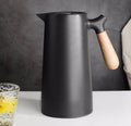 Q Smart Household Insulation Kettle Temperature Measurement Thermos Flask Temperature Display Coffee Pot Large-Capacity  1000ml