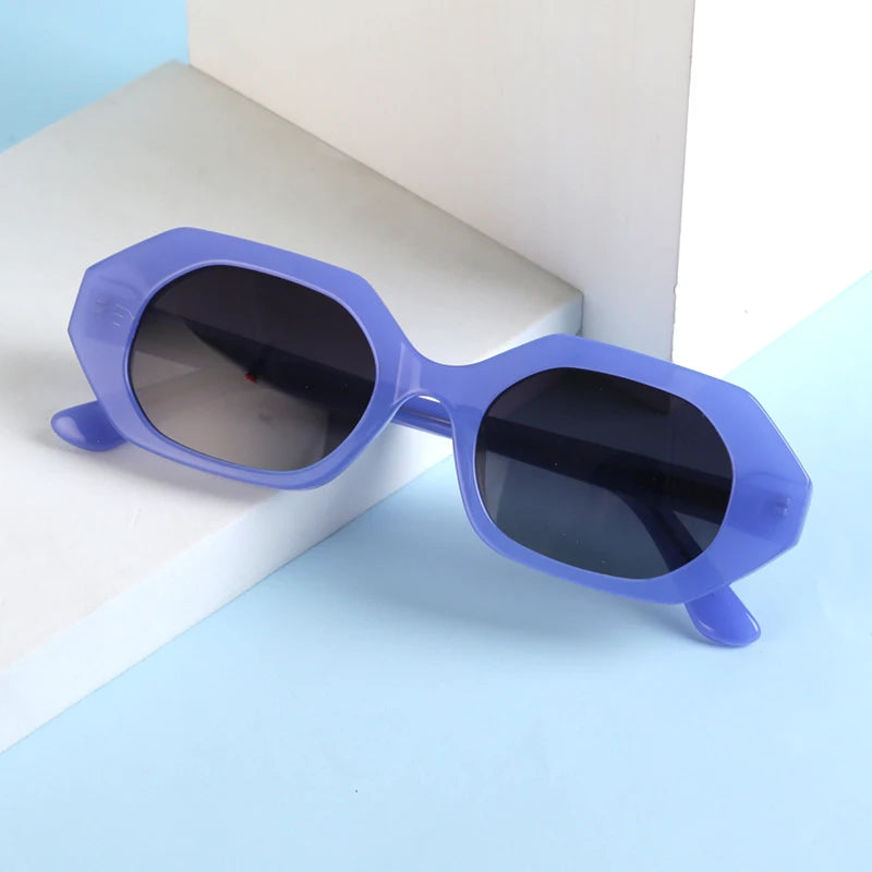 MB1039 Thick Fashion Small Square Frame Personality Fashion Jelly Acetate Sunglasses Colorful Lens Men Sun Glasses 2025