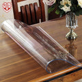 Xieren Manufacturer Wholesale PVC Tablecloth Transparent Plastic Roll PVC Table Protective Mat
