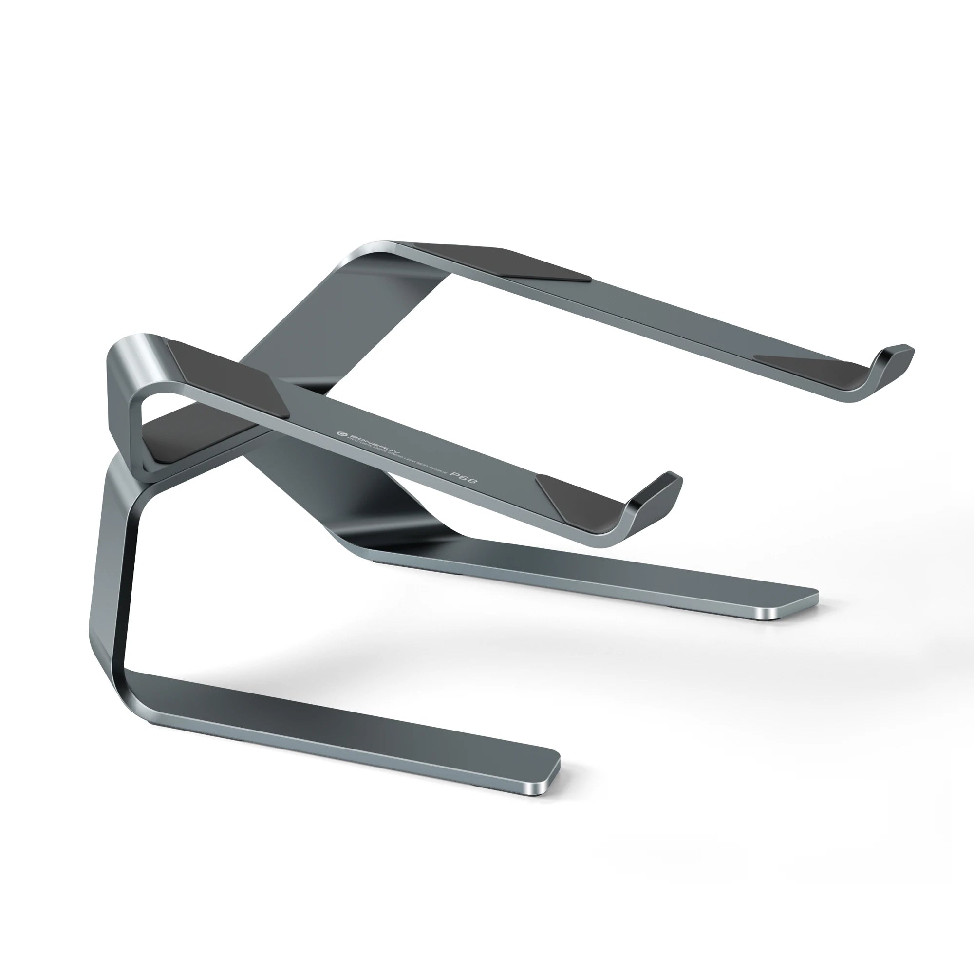 Boneruy New Design Angle Adjustable Desktop Aluminium Alloy Ergonomic Notebook Stand
