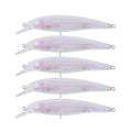 Trolling Minnow 105mm/11.5g Unpainted ABS Lure Blanks for Marlin & Bass River & Lake Use Midwater & Topwater Bait