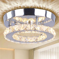 7.87'' Luxury LED Ceiling Light for Home Square-shaped Indoor Decorative Light for Living Room Corridors Warm White Small LED