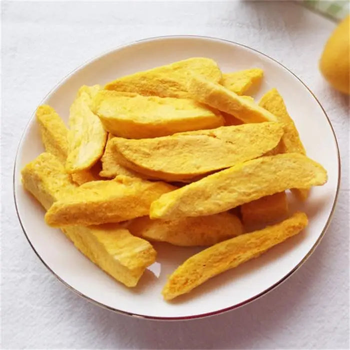 Factory Supply Freeze Dry Fruit Top Grade Freeze Dry Mango Slices Sugar-free