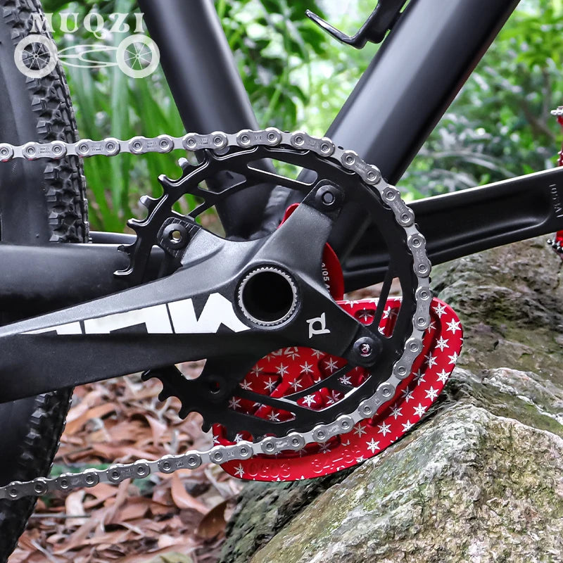 MUQZI 34-38T Bike Stabilizer Drop Catcher MTB Bicycle Chain Ring Protector ISCG 03 05 Bottom Bracket Mount Adapter