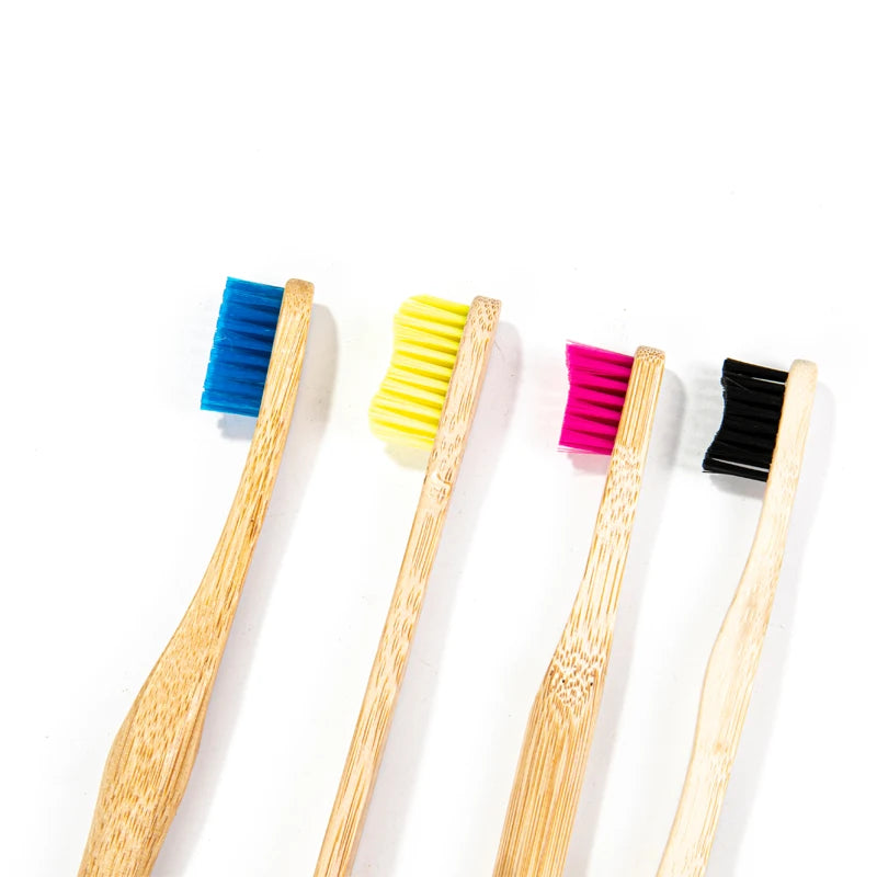 New Arrival Zero Waste Bamboo Toothbrush Foldable and Disposable Toothbrush for Eco-Friendly Oral Care