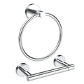 Modern Stainless Steel Bathroom Accessory Set Metal Storage Rack for Towel Paper & Manual for Toilet Use