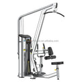 Hot Sales Dual-Function Steel Gym Selectorized Machine Lat Pulldown/Mid Row Pin Loaded Fitness Equipment Shoulder Exercise