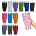 Customized Logo 20/30oz Stainless Steel Double Wall Vacuum Insulated Car Travel Tumbler Eco-Friendly with Lid for Gift Cups