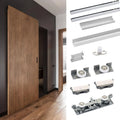 Super Smooth and Durable 80KG Heavy Duty Zinc Alloy Modern Apartment Ghost Sliding Door Roller System