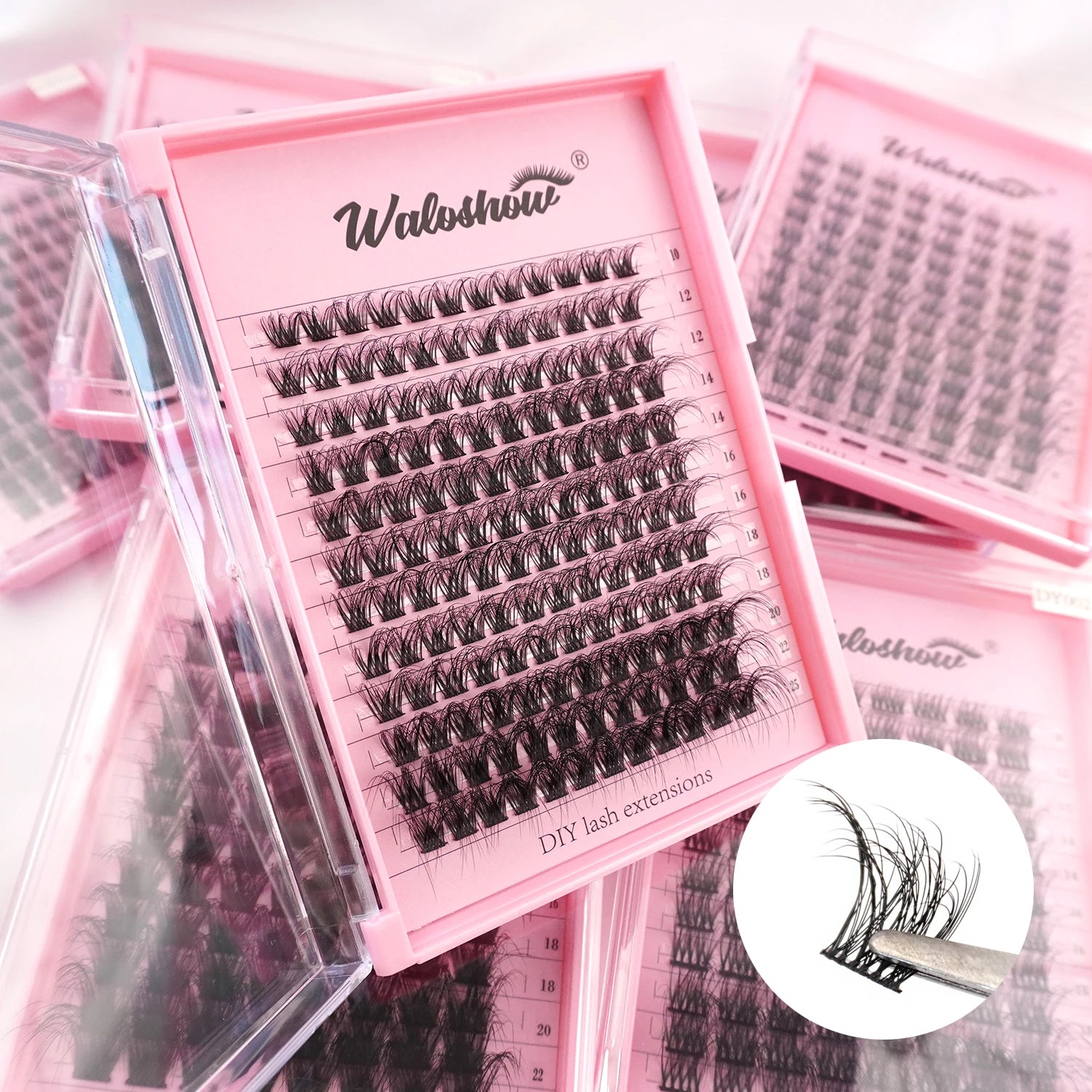 Lashes Korea Natural Fluffy Cluster Lashes Wholesale Clusters Diy Fluffy Lashes