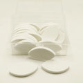 Custom Logo Lash Accessories Eye Shape Eyelash Extension Training Sponge Lash Practice Sponges Box Package