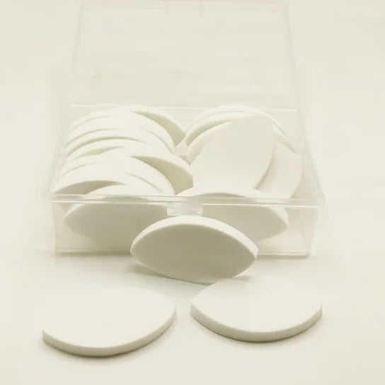 Custom Logo Lash Accessories Eye Shape Eyelash Extension Training Sponge Lash Practice Sponges Box Package