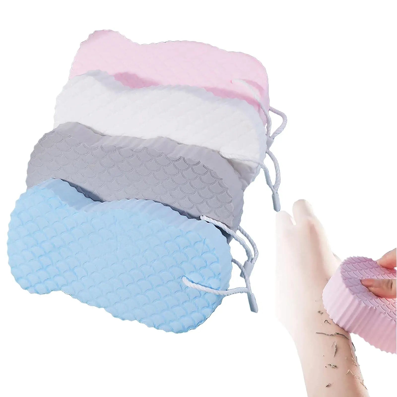 Hot Sale Bath Sponge Exfoliator Scrubber Adult Kid Exfoliating Bath Brushes Sponges Scrubbers