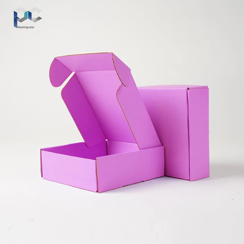 Wholesales Mailerboxes Pink Shipping Box Gift Box Mailer Packing Boxes for Small Business