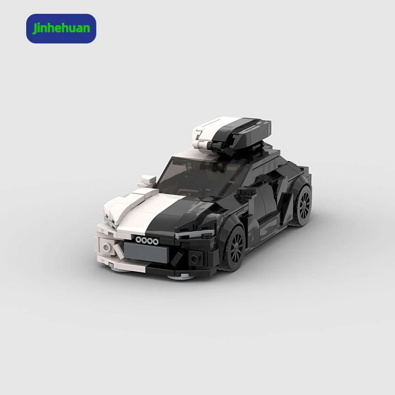 New Moc Children Sports Car Model Diy Pcs Toys Kids Mini Plastic Bricks Assembly Paper Instructions Building Block Sets for Boys