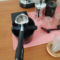 New Product Ideas 2024 Plastic Handle Delonghi 304 Stainless Steel Bottomless Espresso Machine Coffee Portafilter with 3 Ears