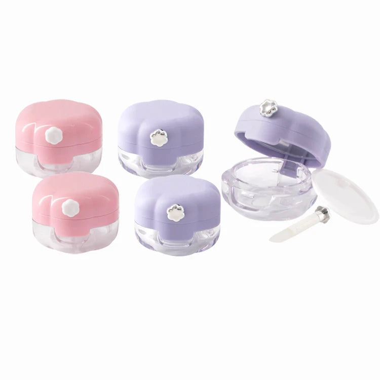 Free Sample 13g Packaging Material Empty Separation Bottling for  Lip Film Lip Mask Jar with Spatula Lip Balm Container