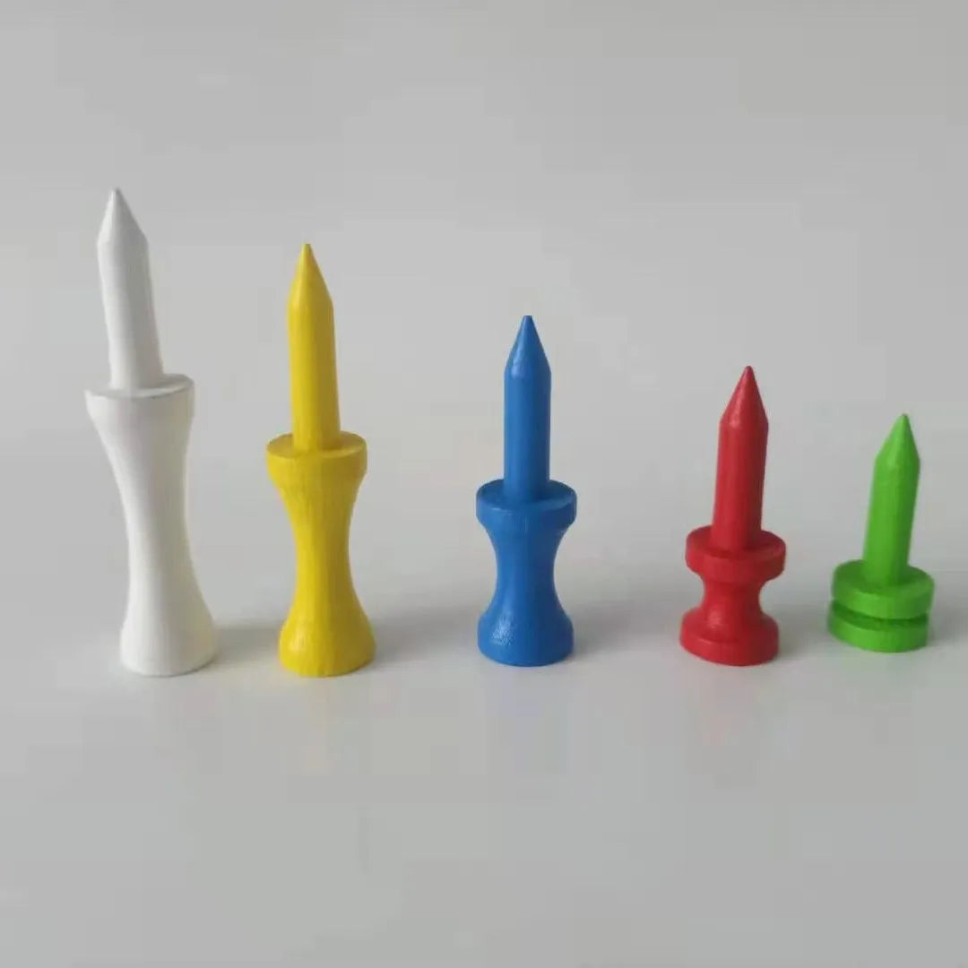 Golf Limiting Bamboo Tees Golf Accessories Course Supplies Various Sizes Golf Limiting Bamboo Tees 25-83MM