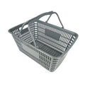 RH-BPH28-13   495*340*255mm  Double Plastic Handle 28L Plastic Shopping Baskets