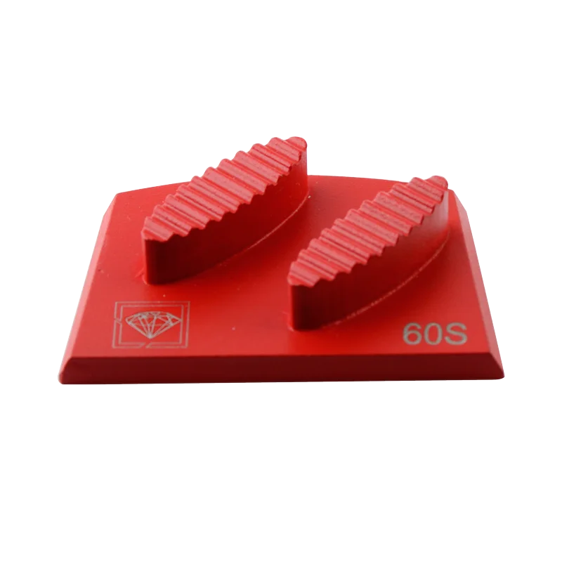 Resin Bond Diamond Metal Abrasive Block Grinding Disc 10mm Segment Size Redi-Lock Compatible for Concrete Floor Grinding Shoes