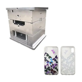 Custom Popular Commercial Steel Mobile Phone Case Mold for Injection Moulding with High Mould Life and ABS/PC Materials
