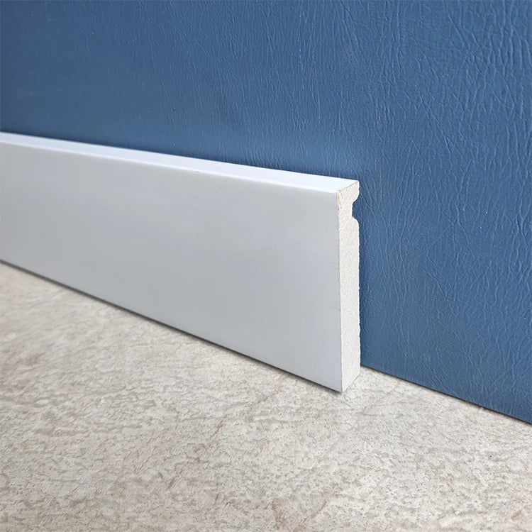 Hot Selling Modern Design Interior Decorative Wall Skirting Board Easy Install Waterproof Plastic Floor Accessories