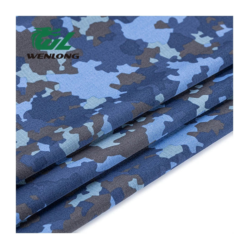 China Plain Camouflage T/C 65/35 Waterproof Tactical Gears Lightweight Ripstop Woven Fabric