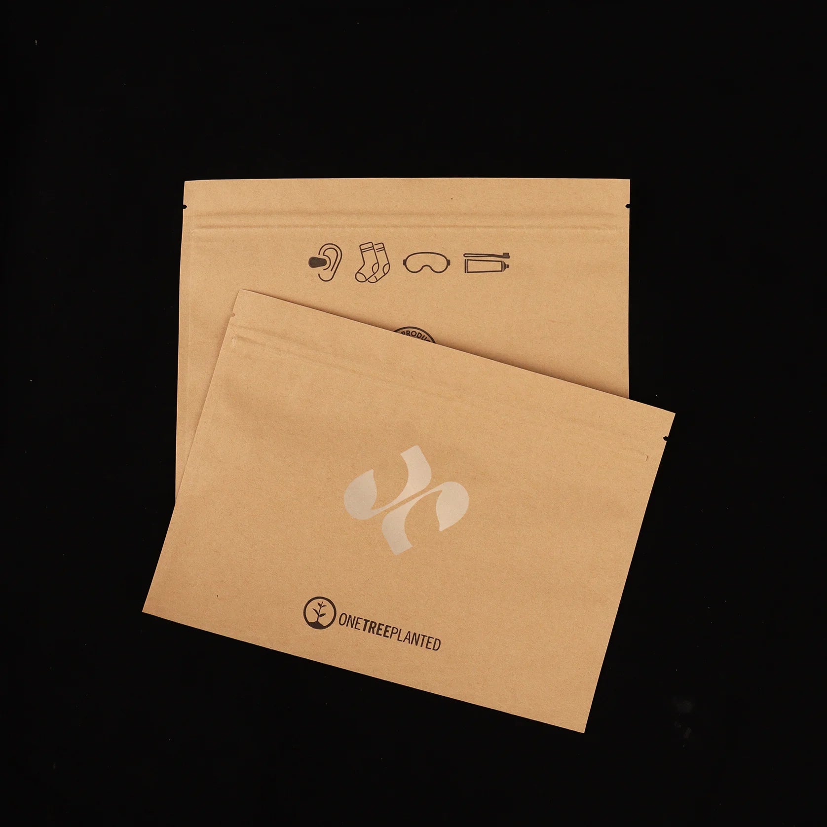 Customized Printed Re-sealable Food Grade Zipper Head PE Composite Kraft Paper Zipper Bags