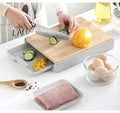 Best Selling Eco-Friendly Bamboo Chopping Board with Digital Scale Customizable Logo for Home Use or Weddings