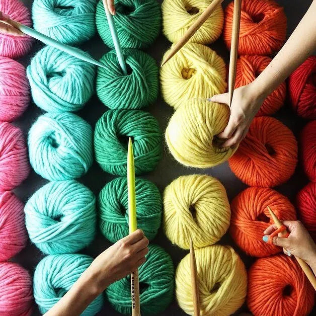 Chunky 66s 100% Merino Wool Iceland Yarn Handkniting Ball Melange Yarn