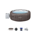 BESTWAY 6001S Lay-Z-Spa Dominica Energy-Efficient Smart Jet Inflatable Hot Tub With App Control 4-6 Person