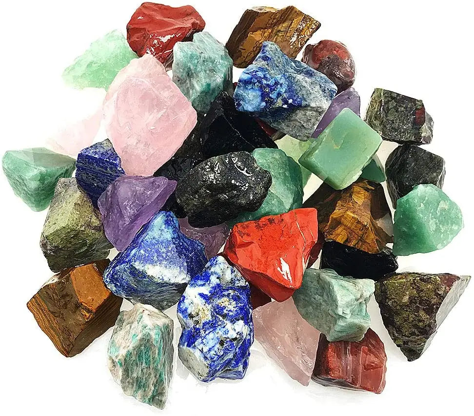 Natural Crystals and Raw Uncut Gemstones Raw Crystals Healing Stones Bulk Raw Crystals