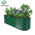 17''Tall 4N1 Easily Assembled Aluzinc Coating Metal Planter Boxes Garden Raised Beds Outdoor Landscape Plant Nursery Design