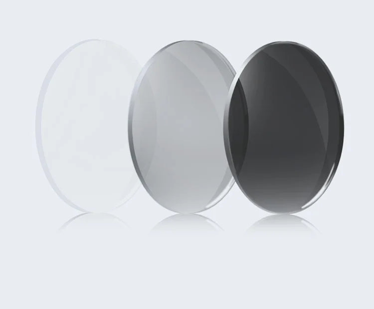 Shanghai Conant Optical Rx Lab Prescription 1.56 Sunfilter Coating Photochormic Bifocal Flat Top 35 Optical Lens Sunglass Lens