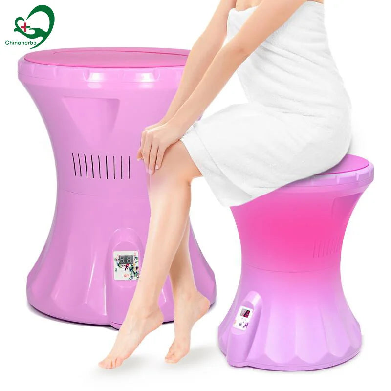 Aromlife Far Infrared Electric Yoni Steam Vagina Steamer Stool Prevent Dry Burn Vaginal Steaming Seat Purple Sitz Bath Throne
