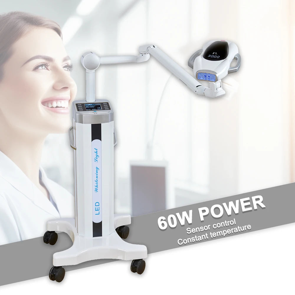 No Customs Duty Teeth Whitening Machine Lamp in Euro 60W Oral Health Teeth Whitening Machine/zoom Teeth Whitening Lamp