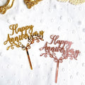 Happy Birthday Party Acrylic Cake Topper