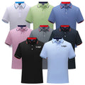 Customized Polyester Cotton Sublimation Logo Breathable Men's Polo Shirt Printed Business Performance Uniform Golf Polo Shirt