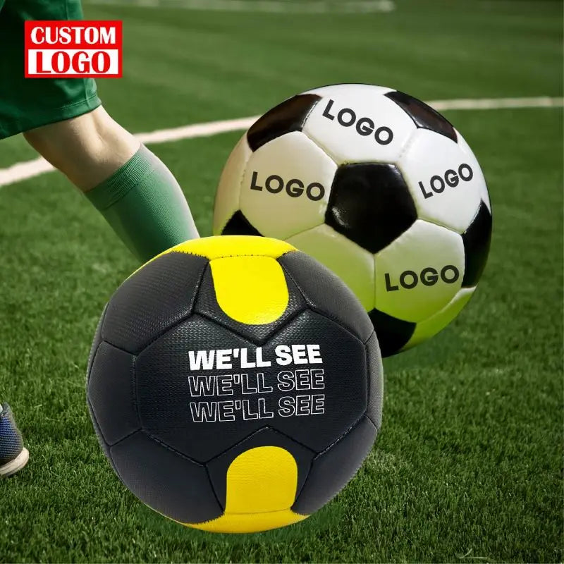 PVC PU Leather Football Soccer Ball Custom Football Custom Soccer Ball Size 1