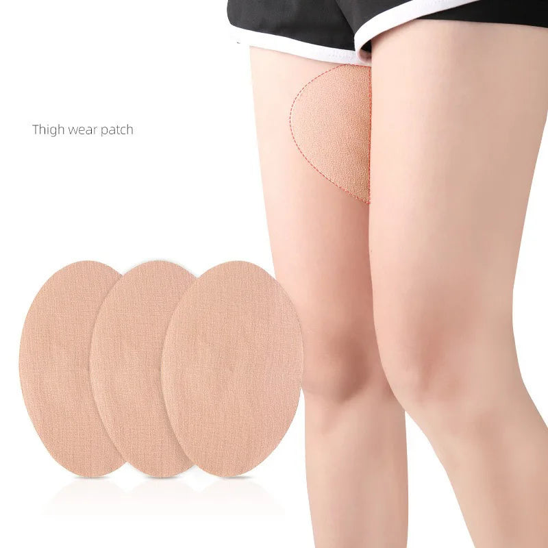 Disposable Adhesive Anti Chafe Body Thigh Tape Leg Sweat Absorbing Thigh Patch Anti-friction Pads