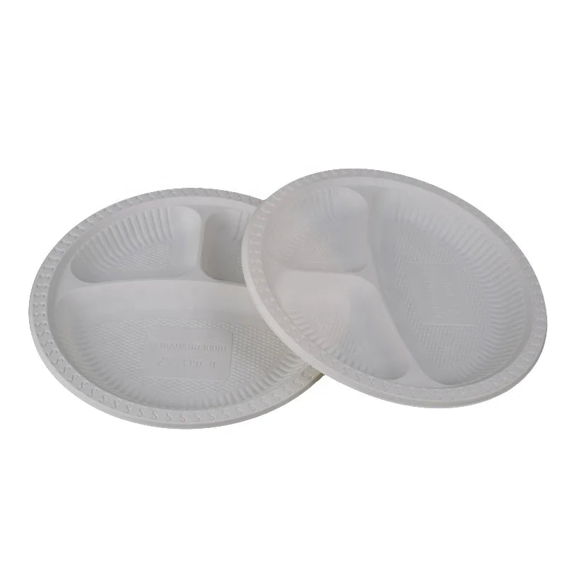 High Quality China Manufacture Good Quality Corn Starch Plate Round Plate 9inch Plate